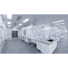 Central Laboratory Workbench with C-Frame