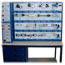 Italtec IT.EPT402T – Mobile Pneumatics/Electropneumatics Workstation for 2 Students