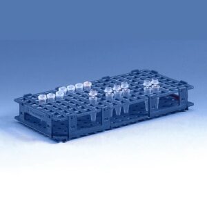 Brand штатив для центрифужных микропробирок Ø11 мм на 128 мест из синего ПП