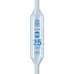 Brand Blaubrand стеклянная пипетка Мора 2 мл с одной меткой