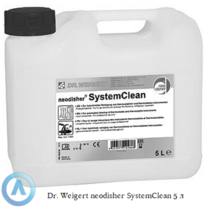 Dr.Weigert neodisher SystemClean слабощелочное моющее средство объёмом 5 литров для очистки инструментов и принадлежностей в научно-исследовательских лабораториях
