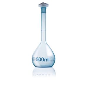 Brand Blaubrand PURprotect стеклянная мерная колба 1 000 мл с пробкой из ПП