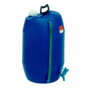 Behr behroplast BK 60 канистра с краном на 60 л из синего ПЭВП
