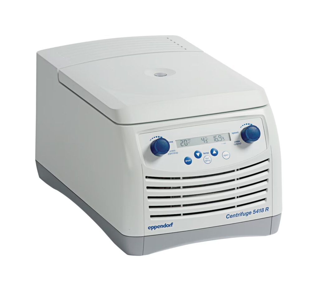 Eppendorf 5418 R высокоскоростная микроцентрифуга с охлаждением