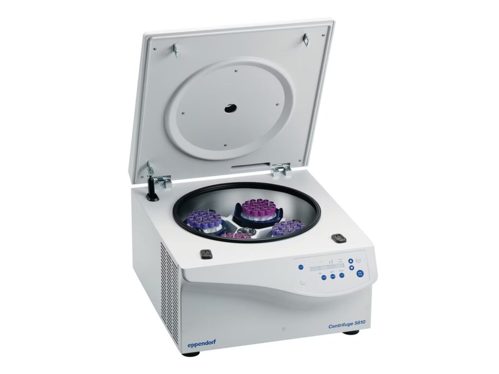 Eppendorf 5810 R высокоскоростная центрифуга с охлаждением