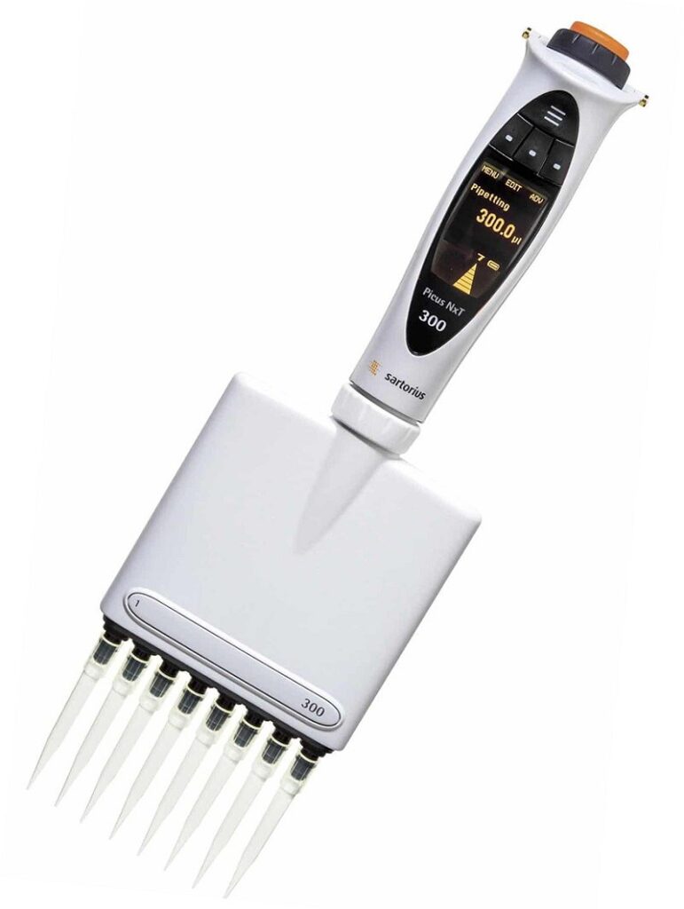 Sartorius Picus 8-канальный электронный дозатор