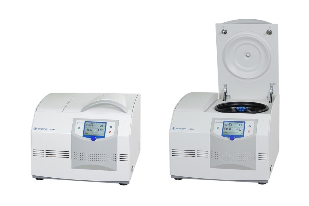 Sigma 3-30KS (70121 x g, 30000 об/мин) высокоскоростная центрифуга с функцией охлаждения