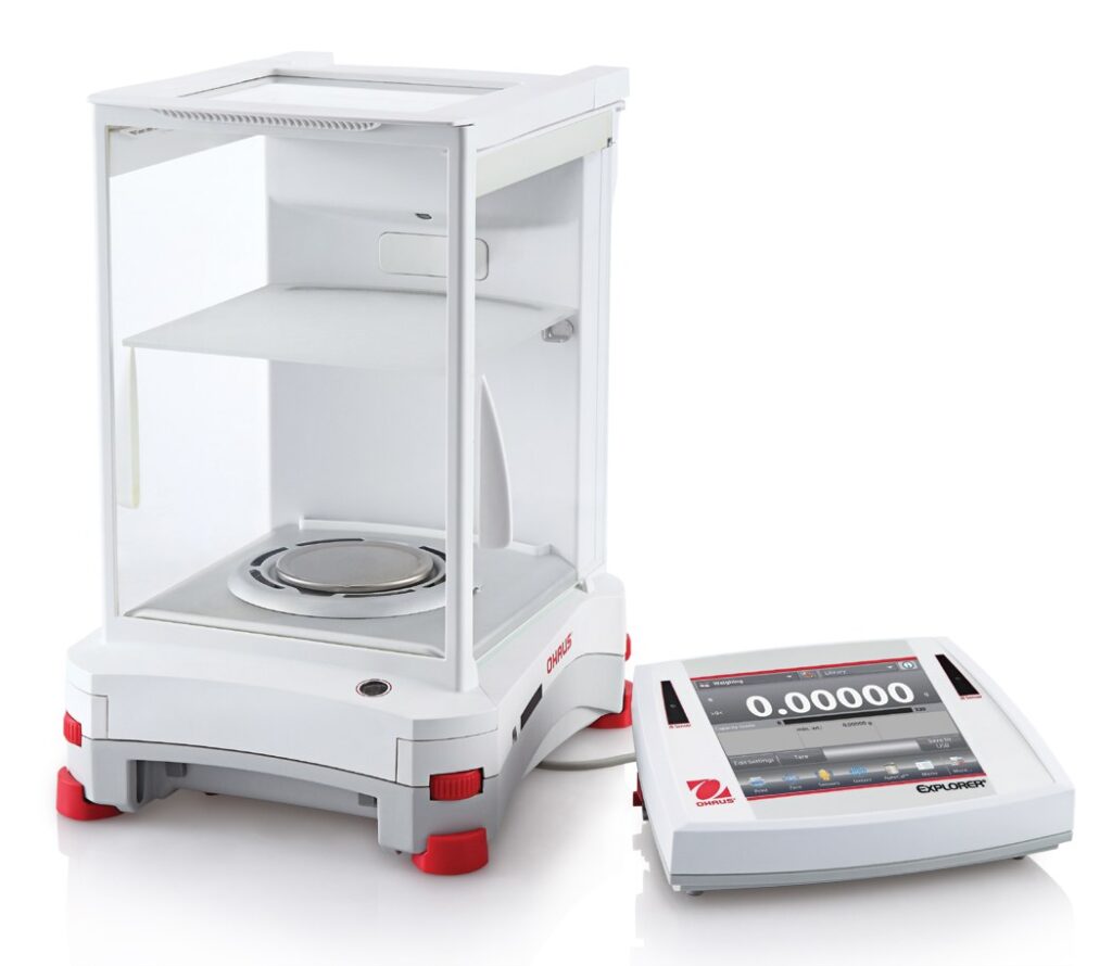 OHAUS Explorer EX125 (120 г, 0,01 мг) аналитические полумикровесы