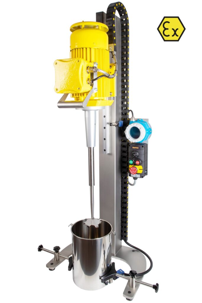 Dispermill Vacuum Kit 50 л вакуумный лабораторный диспергатор диссольвер