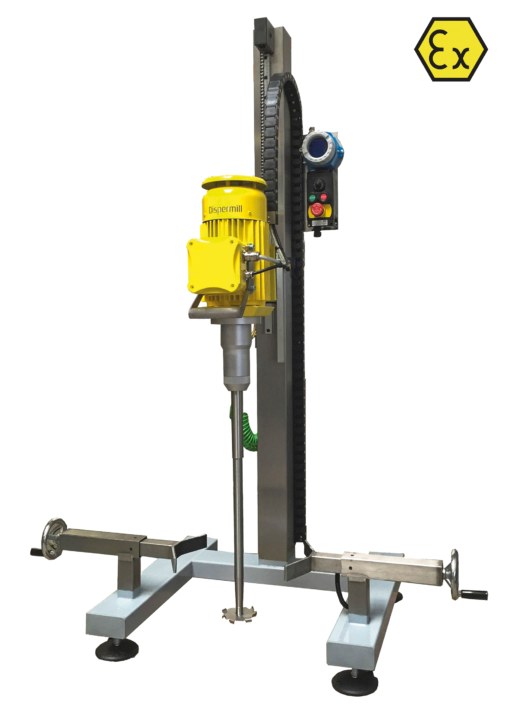 Dispermill X-Proof HX400 диспергатор лабораторный диссольвер